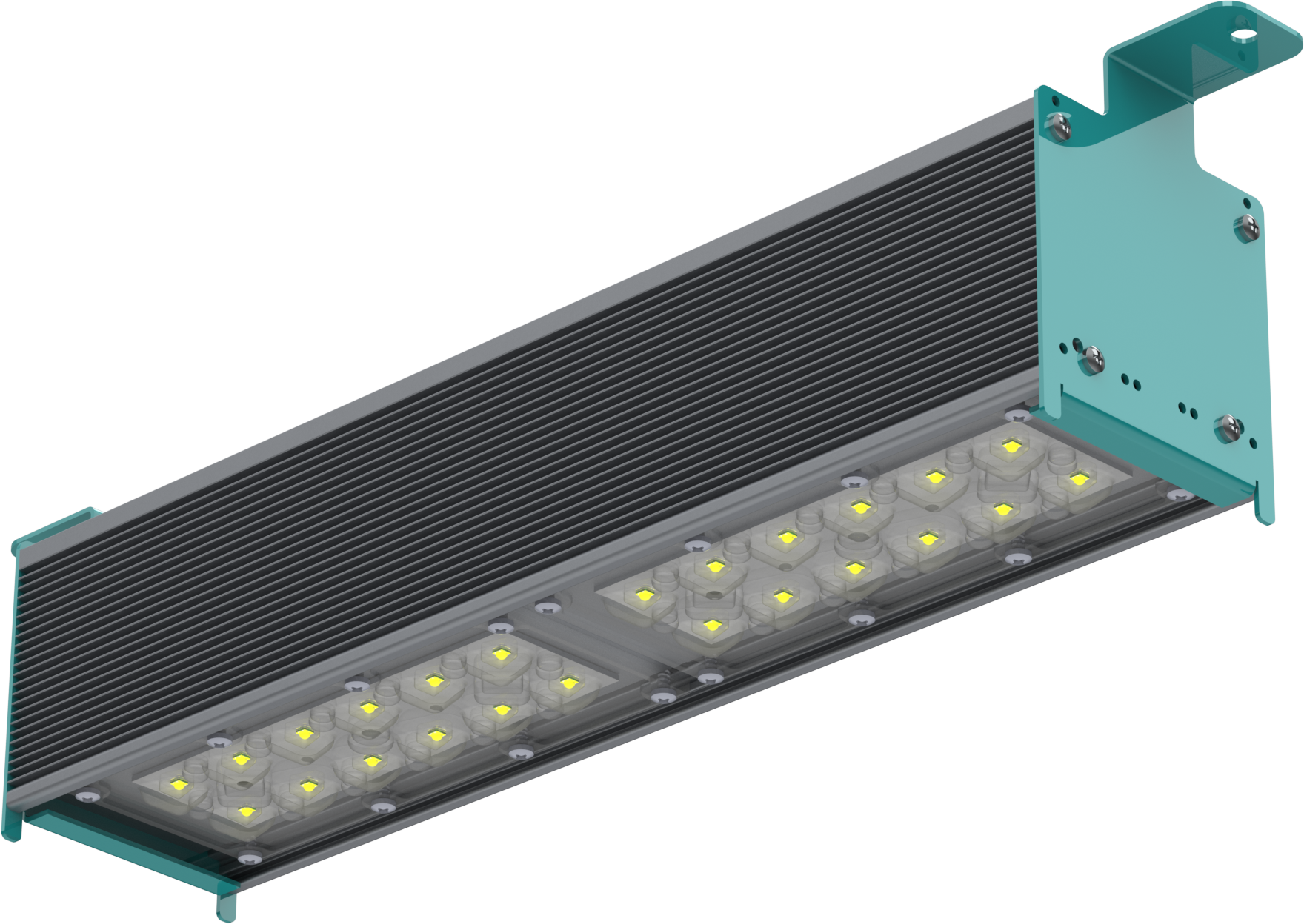 Светодиодный промышленный линейный светильник i-lux 64 M RayLux, фото